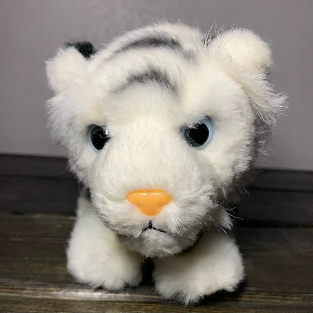 Miyoni by Aurora White Tiger Plush - Picture 2 of 9